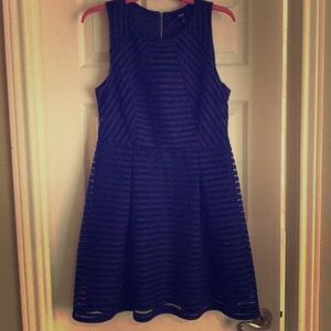 Royal Blue A line dress
